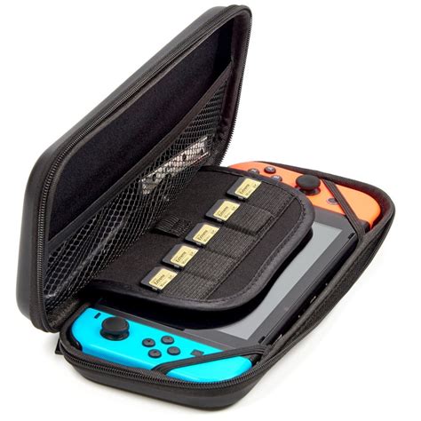 Hard EVA Slim Carrying Case Compatible with Nintendo Switch, Protective ...