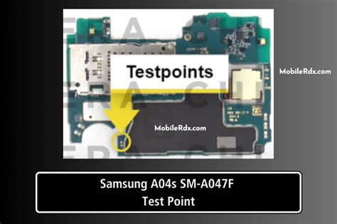 Samsung A04s SM A047F Test Point EUB Mode