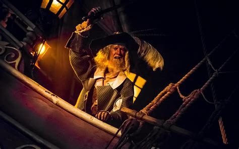 Pirates of the caribbean is a series of fantasy swashbuckler films produced by jerry bruckheimer and based on walt disney's theme park attraction of the same name.the film series serves as a major component of the eponymous media franchise. Barbossa's Charge