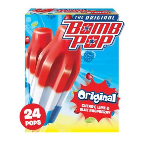 Bomb Pop® Original Pops Value Pack Ice Pops 24 Ct Food 4 Less