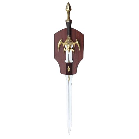 Soul Devourer Gold Decorative Demon Sword Replica Prop Weapon The Lair