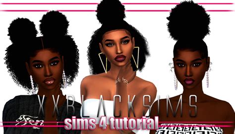 Xxblacksims On Twitter Download These 3 Curly Puff Hairs Here