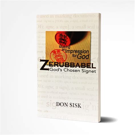 Zerubbabel—gods Chosen Signet Campus Bookstore