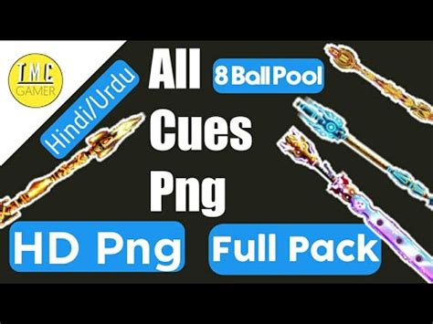 8 ball pool cues play an important role in determining your winning, which can give you slight advantages to make you shoot with more power, extend your aiming guides, improve your cue ball control, or increase the amount of time you have to shoot. 8 Ball Pool All Legendary & Famous Cues Png Download Free ...