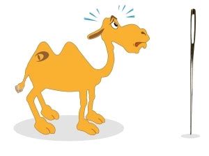 Stream pushing a camel through the eye of a needle by phonosexual from desktop or your mobile device. How does a camel pass through the eye of a needle? | ITWeb