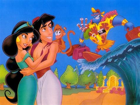 Aladdin And Jasmine Disney Couples Wallpaper 12296902 Fanpop