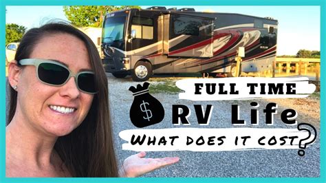 Rv Living Cost How Much Does It Cost To Live In An Rv Full Time