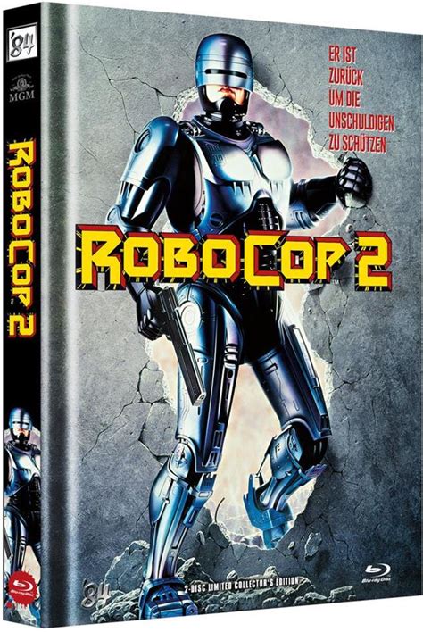 Robocop 2 1990 Cover A Limited Collectors Edition Mediabook
