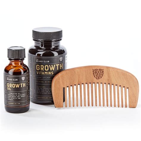 The Beard Club Kit 35 Beard Growth Kit Beard Growth Oil Hair And