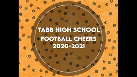 Tabb High School Cheers 2020 2021 Youtube