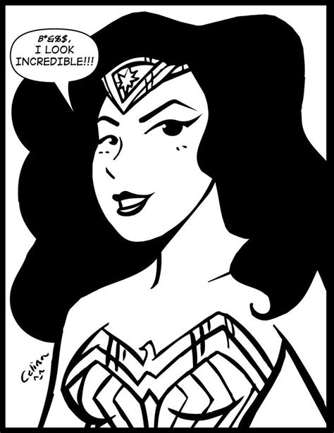 Gal Gadot As Wonder Woman By Chibicelina On Deviantart Wonder Woman
