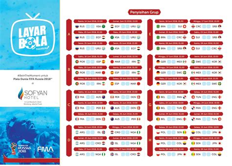 Jadual siaran langsung piala dunia 2022 (rtm & astro)|bahang kejohanan terbesar bolasepak dunia iaitu piala dunia fifa 2018 kian terasa. Jadwal Piala Dunia 2018 - Live Skor Piala Dunia 2018