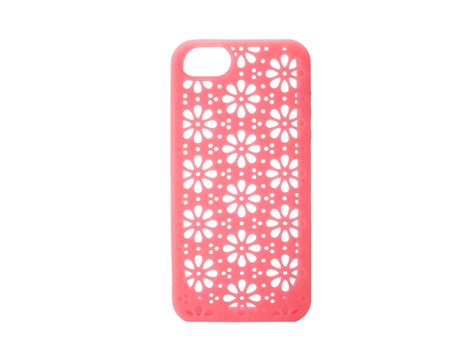 Shop designer tech accessories from kate spade new york. Kate Spade Perforated Flowers Silicone Phone Case For ...