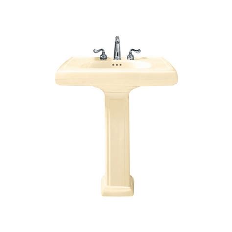 American Standard Heritage Bone Complete Pedestal Sink In The Pedestal