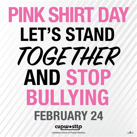 Cupw 2021 02 22 Wear Your Pink Shirt On February 24 Send A Clear
