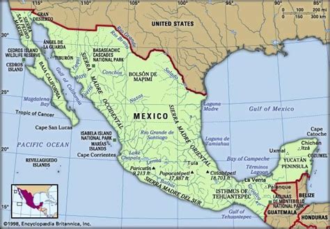 Mexico History Geography Facts And Points Of Interest
