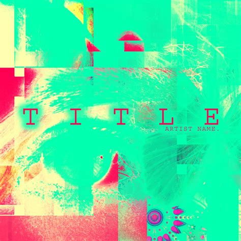 Music Singlealbummixtapecd Cover Artwork Graphic Design