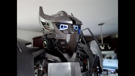 The Ultimate Real Life Transformers Costume Silverbolt Youtube