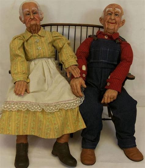Pin By Mary Pace On Old Man And Women Dolls Grandma And Grandpa