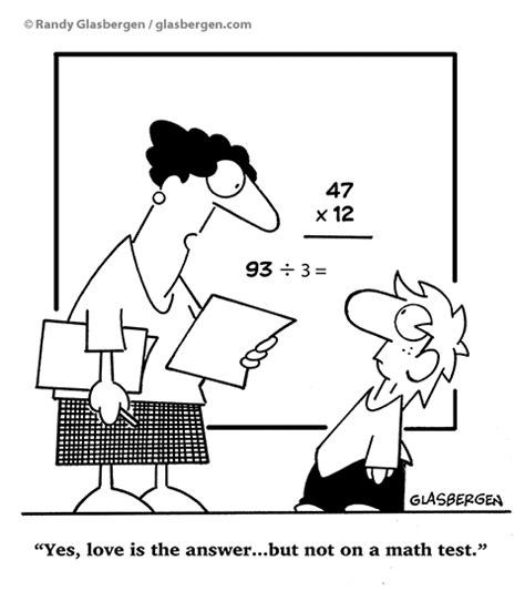 Funny Math Cartoons