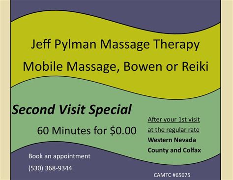 Jeff Pylman Massage Therapy Home