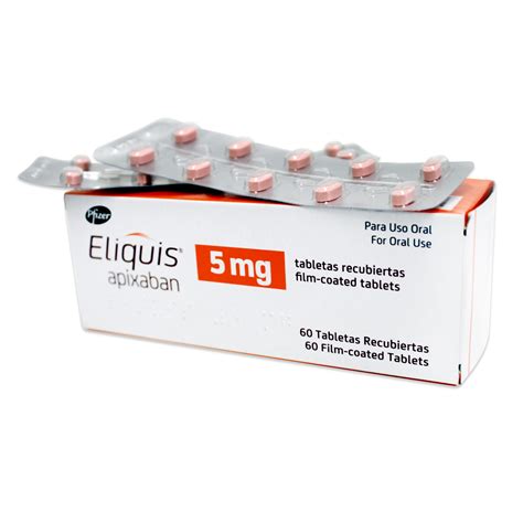 Eliquis 5mg X 60 Tabletas Farmacias San Nicolás