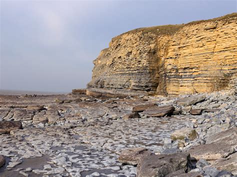 Photographs Of Dunraven Bay Vale Of Glamorgan Wales Wave Cut Terrace