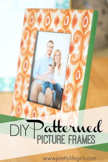 Mod Podge Picture Frame In Five Steps Diy Candy