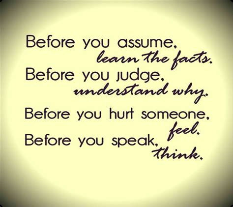 Dont Assume Quotes