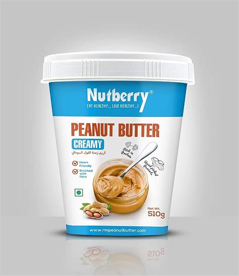 Nutberry Creamysmooth Peanut Butter 510gm Nutberry Creamysmooth Peanut Butter 510gm