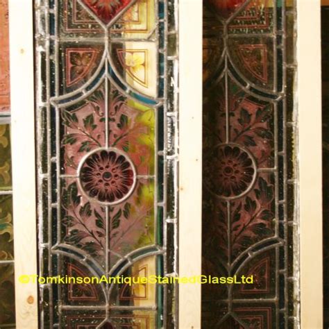 Ref Vic570 2 Victorian Stained Glass Windows Stained Glass Door Panels Tomkinson Stained
