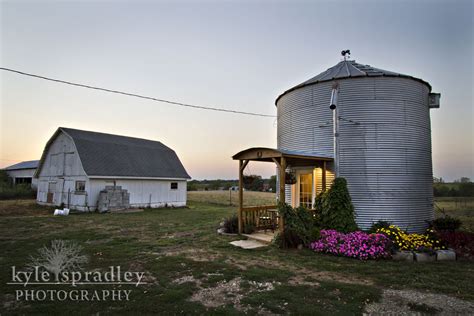 Grannys Country Cottage Grain Bin House Country Cottage Farm Buildings