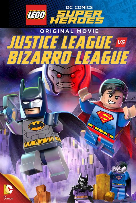 watch lego dc justice league vs bizarro league plus bonus features prime video