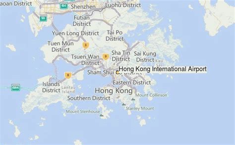 Hong Kong Map Airport Location