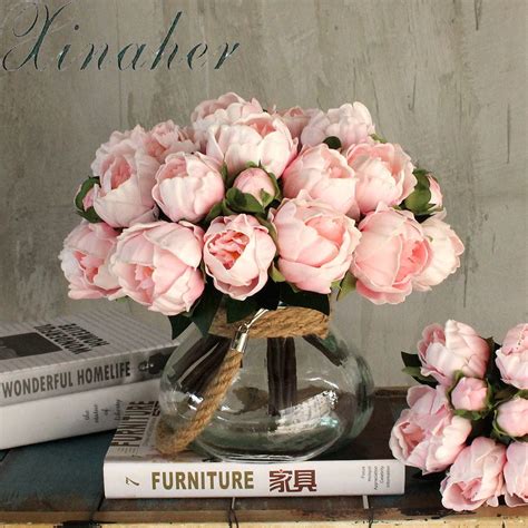 Buy Real Touch Peony Small Fresh Artificial Pu Fake