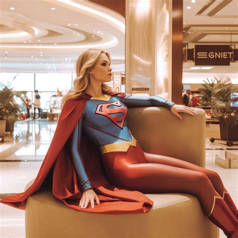 Ai Superwoman Lounging 2 By Bradbarry2 On Deviantart