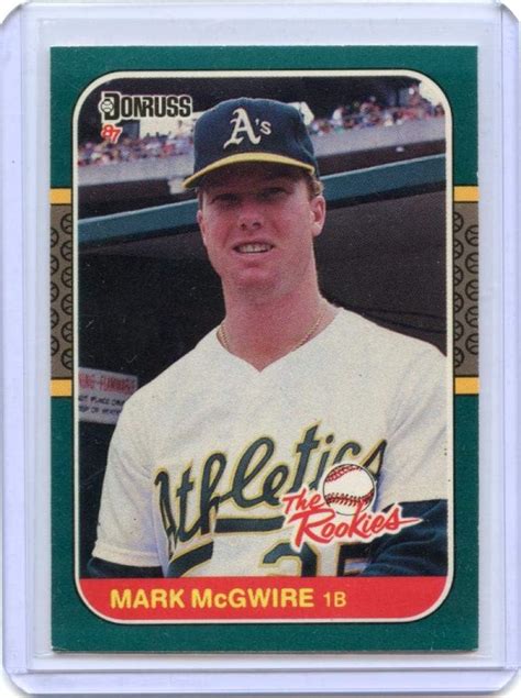 Mark Mcgwire All Star Rookie Card The Shoot