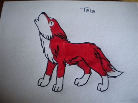 Chibi Tala Red Wolf By Talaredwolf33 On Deviantart Red Wolf Wolf