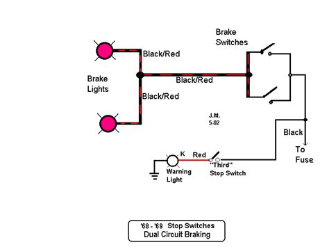 Simple Brake Light Wiring Diagram Wiring Schematica