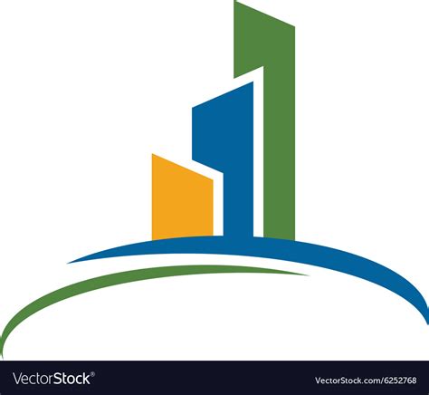 Building Logo Royalty Free Vector Image Vectorstock