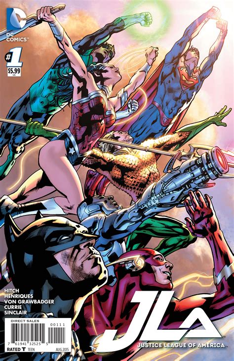 Apr150167 Justice League Of America 1 Previews World