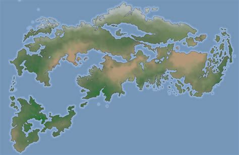 Map Started A New World Building Project Would Appreciate Any