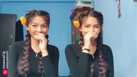 nepali twins nepal twins melody new amazing videos compilation tik tok musical ly nepal youtube
