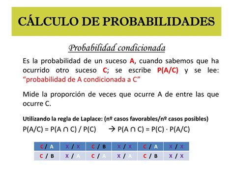 Ppt CÁlculo De Probabilidades Powerpoint Presentation Free Download