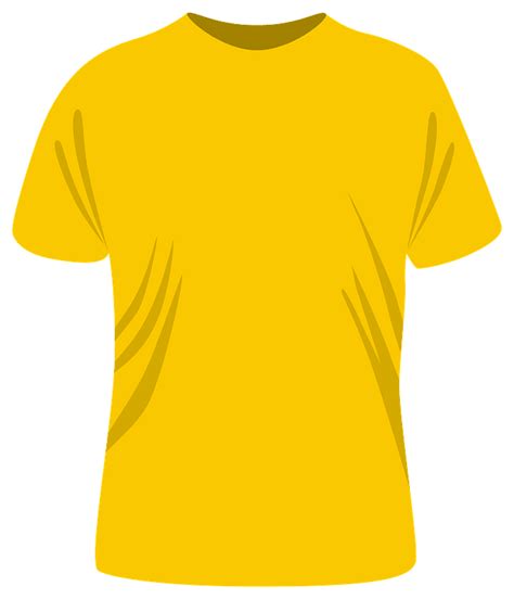 Yellow T Shirt Clipart Free Download Transparent Png Creazilla
