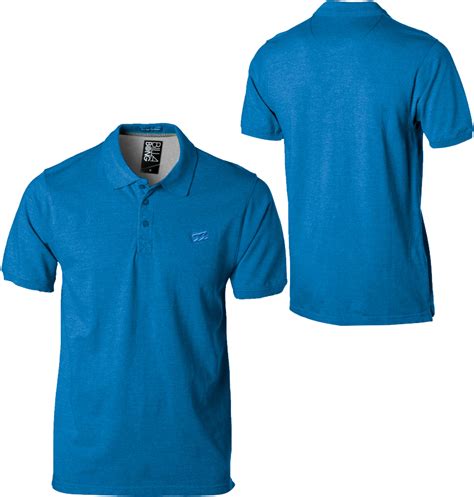 Polo shirt adds a touch of elegance to the wearer. Download Png Image - Mockup Polo Shirt Blue Clipart ...