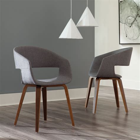 Ofm Dining Chair Set Of 2 Gray