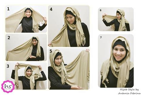Hijab Tutorial Masa Kini Trend Cara Memakai Jilbab Yang Mudah