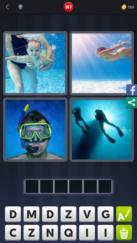 Maybe you would like to learn more about one of these? 4 Pics 1 Word Answers Solutions: LEVEL 107 DIVING