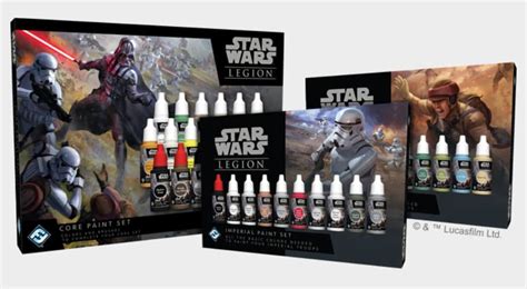 Official Paint Sets For Star Wars Legion Announced